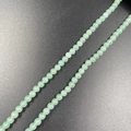 4mm natural light green gemstone beads for jewelry making, smooth round quartz beads - Green Aventurine