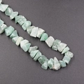 Natural light green aventurine raw stone beads in irregular shapes for DIY jewelry - Green Aventurine