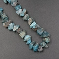 Irregular blue-green fluorite raw stone beads for DIY jewelry making - Kyanite