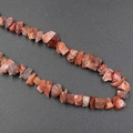 Natural red agate irregular chip beads for jewelry making and diy craft accessories - Red Agate
