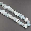 Natural irregular light blue fluorite crystal raw stone beads for DIY jewelry - Aquamarine