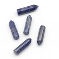 Set di cinque bacchette di cristallo esagonali in sodalite blu per accessori fai da te - Sodalite blu