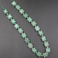 Perle a forma di stella in avventurina verde chiaro per creazione gioielli fai da te - Avventurina Verde