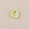 Ciondolo a ciambella in agata naturale giallo-verde per gioielli e orecchini fai-da-te - Giada di Xinschan