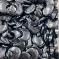 Polierte schwarze Achat-Halbmonde aus Naturstein für Heilkristall-Dekorationen - Mini Sichelmond Obsidian