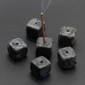 Natural labradorite stone square incense holder set with blue sheen for home decor - Labradorite