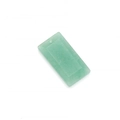 Rectangle light green aventurine stone pendant with top hole for DIY jewelry making - Green Aventurine