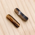 Cuentas de tubo curvadas de piedra ojo de tigre natural para hacer joyas DIY - Ojo de tigre