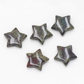 Five-pointed star natural unakite healing crystal stones with polished finish - Dragon Blood Stone