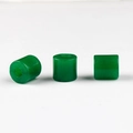 Natural green agate cylindrical large hole loose beads for DIY jewelry making - Malay Jade