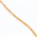 Perle di agata gialla a forma di osso per la creazione di collane e bracciali fai-da-te - Topazio