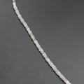 Translucent light gray agate bamboo joint loose beads for DIY jewelry making - Agate