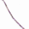 Bamboo shaped natural purple amethyst crystal beads for DIY jewelry making and bracelets - Amethyst