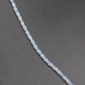Translucent white bow-tie shaped natural crystal beads for DIY jewelry making - Synthetic Opal