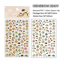 Cute hedgehog cartoon stickers made of waterproof PET material for journals - Hedgehog Log