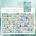 Papier de scrapbooking paysage d'été avec 200 feuilles d'autocollants artistiques divers - Chanson d'Été