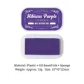 Hibiscus Purple vintage style ink pad for DIY scrapbooking and creative stamps - Hibiscus Purple