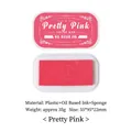 Retro DIY ink pad in Pretty Pink color with high density sponge for stamp scrapbooking - Pretty Pink