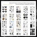 20 sheets of vintage celestial and nature waterproof PET stickers in Milky Way theme - All Things Series - Galaxy Star Field (5943504921257)