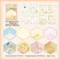 Wonder Residence Collection 3D DIY stickers with miniature bakery and ramen shop scenes - Wonderful Home Collection A Set