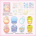 Dessert Island 3D creative sticker set with 12 sheets of PET and cardboard decals - Dessert Island Collection Set