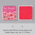 Encreur carré vintage de couleur rose foncé Dai Powder pour scrapbooking et déco - Vieux rose