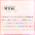 Colorful Bubble series PET decorative tape set with 4 rolls and die-cut art designs - Colorful Bubbles
