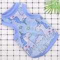 Hellblaue Haustier Weste mit Einhorn Druck für kleine Hunde und Katzen - XS / Himmelblaues Einhorn