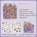 Set adesivi 3D fai-da-te mitologia cinese in PET con carta scenografica stile Lu Pan - Stile B Illustrazione Mitica