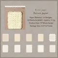 Spitzen-Hohlsticker-Set mit 10 Vintage-Mustern für Scrapbooking und Hintergrund-Deko - Rokoko-Papier