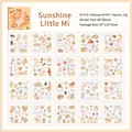 20 sheets of Sunshine Little Mi waterproof PET cat stickers for journaling and DIY crafts - Sunshine Cat
