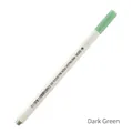 STA No.6551-35 Metallic Pen in Dark Green with a durable fiber tip for DIY art projects - Single Piece / Dark Green