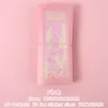 Rosa Aufkleber-Sammelalbum mit 30 durchscheinenden matten Taschen für Sticker - Rosa