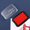 Encreur à pigments rouge à base d'eau avec base noire pour scrapbooking DIY - Cuivre Rétro