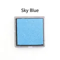 Washable sky blue finger painting ink pad for kids creative stamping and DIY art - Light Blue