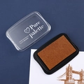 Brown vintage pigment ink stamp pad for DIY crafts and journal scrapbooking - Vintage Brown