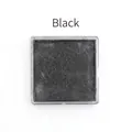 Washable square ink pad in black for children finger painting and handprint crafts - Black