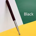 Retractable black touch screen pointer stick with stainless steel telescopic rod - Touchscreen Style / Black