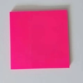 Foglietti adesivi traslucidi rosa neon di forma quadrata per indicizzazione e note - 75*75mm/50 Fogli / Rosa Rossa