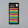 300 hojas de notas adhesivas neón translúcidas ultrafinas para marcado de precisión - 300 Piezas/Paquete / Fiesta Fluorescente