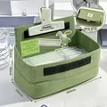 Trousse verte grande capacité pour 70 stylos, dimensions 190x100x45 mm - Vert Grande Capacité