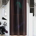 Halloween door curtain featuring a scary purple monster claw design on black mesh fabric - 100*140cm / Dark Night Shadow