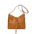 Braune Shopper-Tasche mit Bären-Print und verstellbarem Schultergurt für Damen - Braun