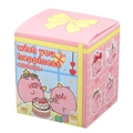 Boîte cadeau rose motif cochon mignon avec ruban jaune pour figurines de collection - Cochon de Bonheur (Unique)