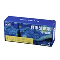 DIY painting art kit with resin figure, palette, paints and brushes in starry night box - Van Gogh Style