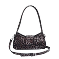 Chic leopard print underarm bag with adjustable straps and metal buckle closure - Classic Brown Leopard (Style 3)