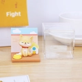 Cute Shiba Inu desk ornament set with resin figurine and clear acrylic display box - Dog