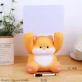 Cute shiba inu animal piggy bank with message board and marker for kids desktop - Shiba Inu Holding Sign Message Board Bank (2582D)