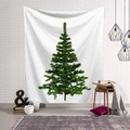 Christmas tree tapestry for wall decoration in cozy home living room setting - Style 2 / Customized (Contact Customer Service)