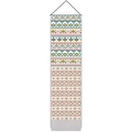 Boheems geweven wandkleed met geometrische patronen en witte franjes aan de rand - 32.5x130cm / Meerkleurig Modern Geometrisch (款式-2)